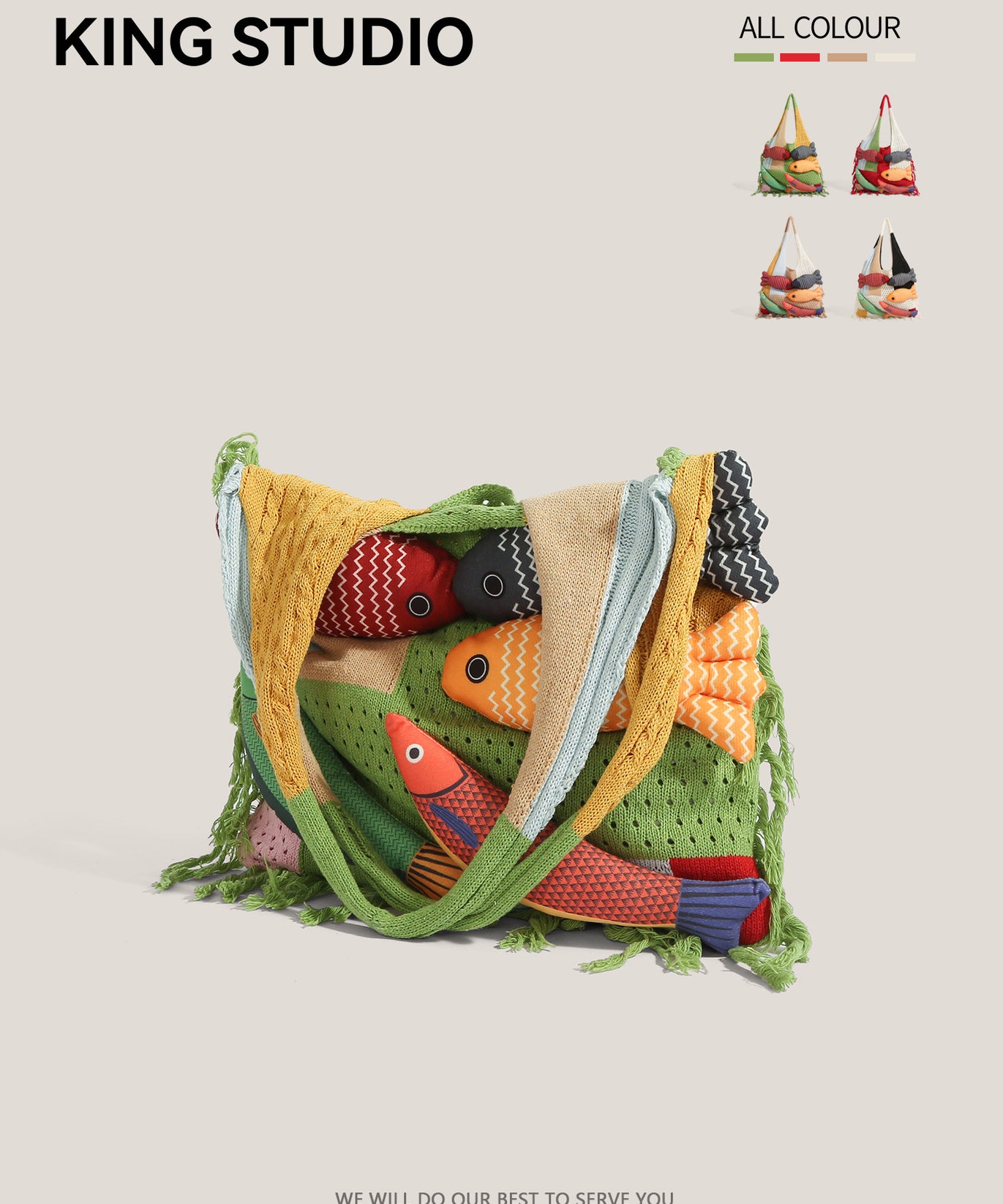 Sardine Knit Tote