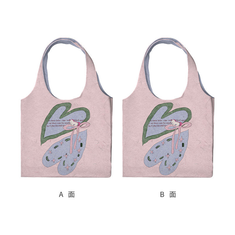 Arrowhead Leaf Canvas Shoulder Bag