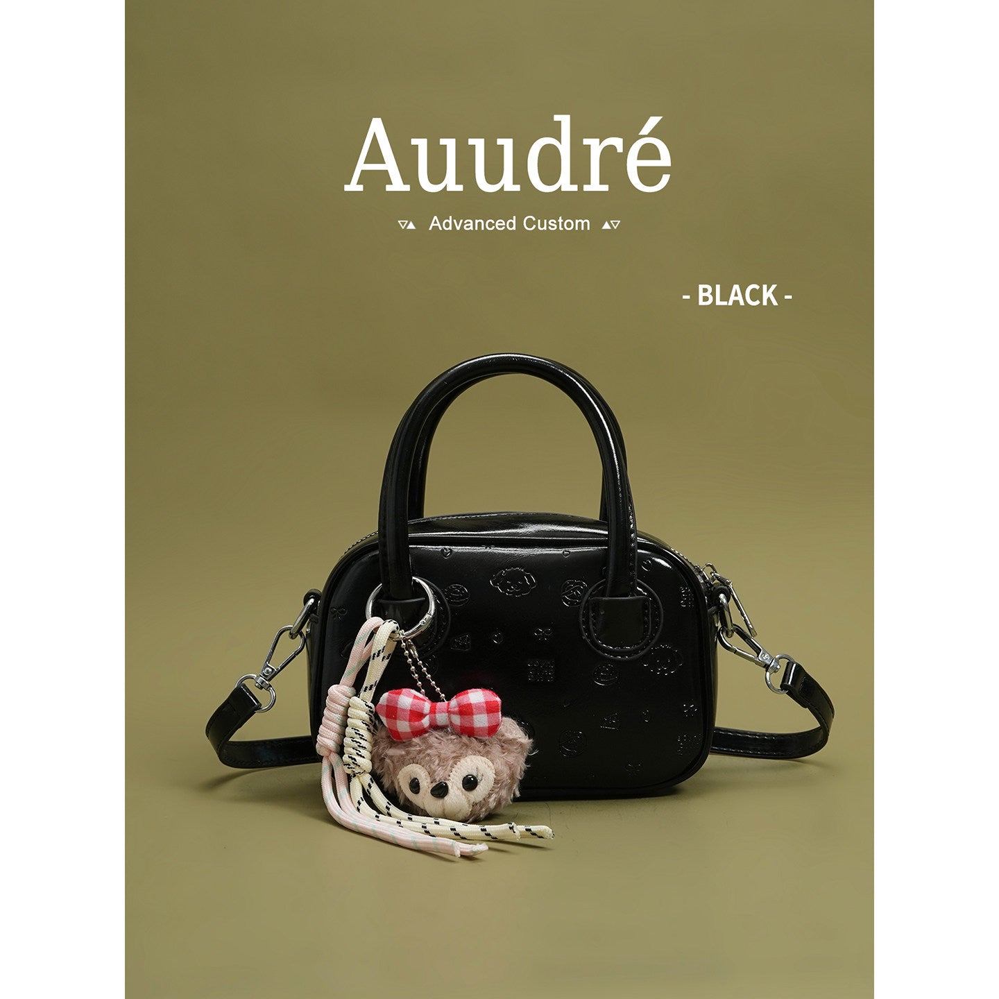 Rosette Bowling Bag — Pebbled