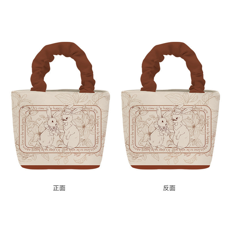 First Love Garden Canvas Crossbody Tote