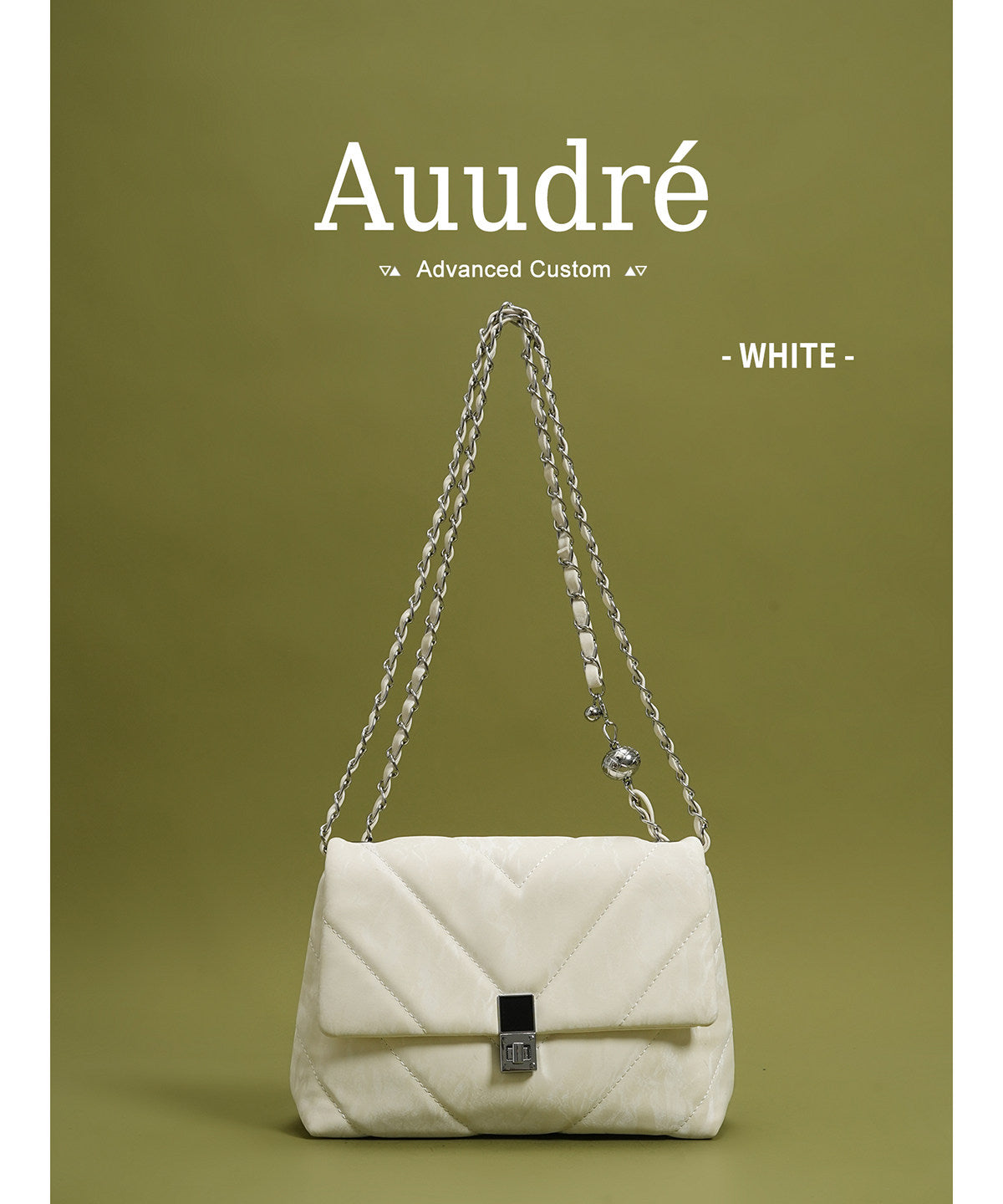 Marshmallow Chain Bag — Quilted