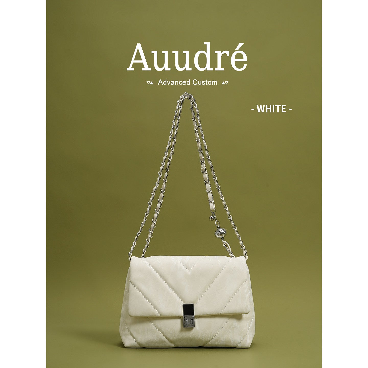 Marshmallow Chain Bag — Quilted