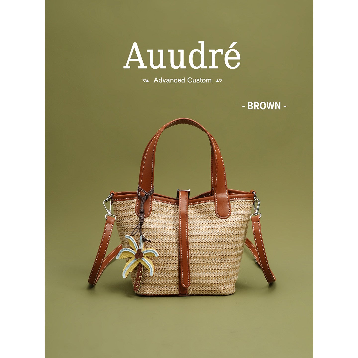 Harbour Mini Tote — Straw