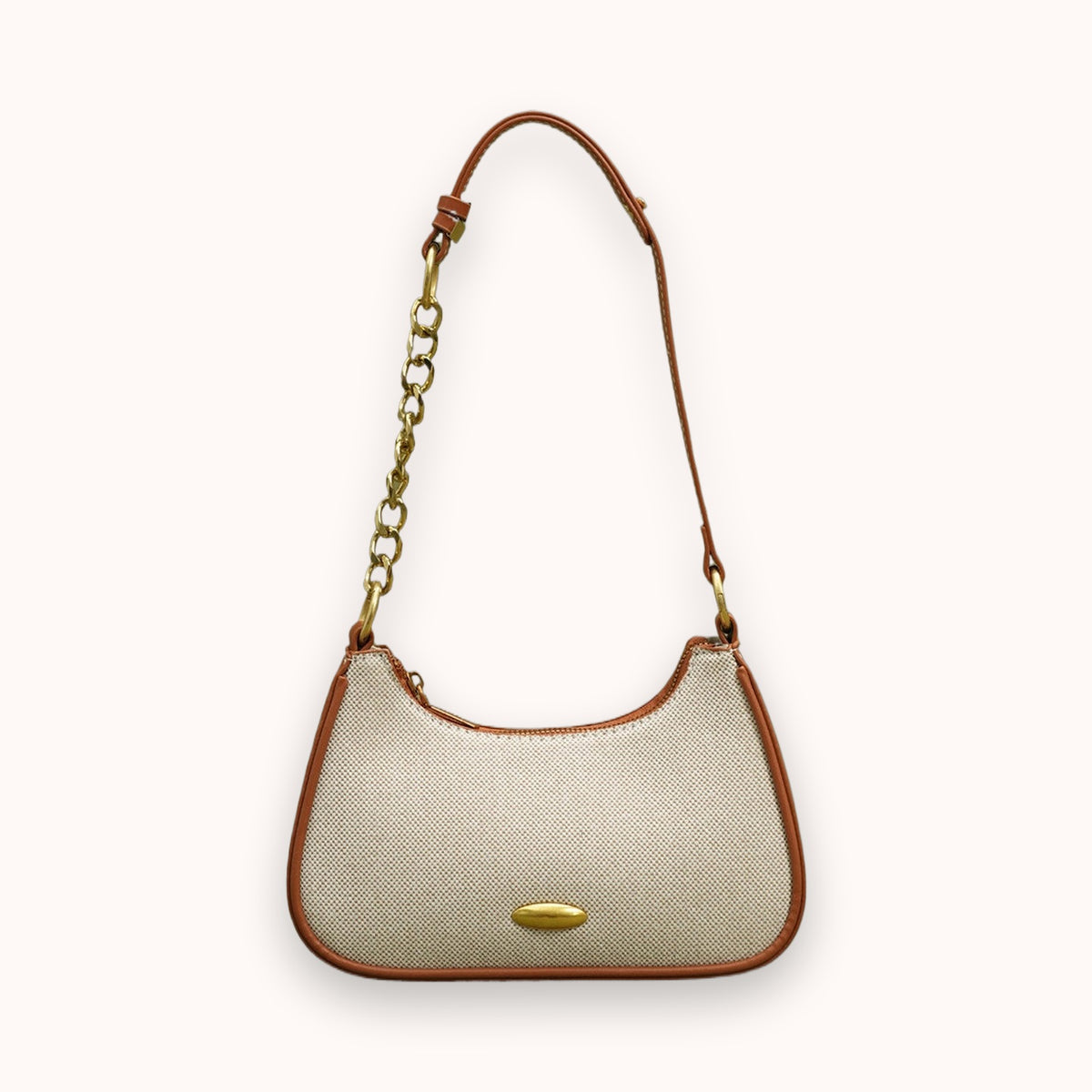 Sable Canvas Shoulder Bag