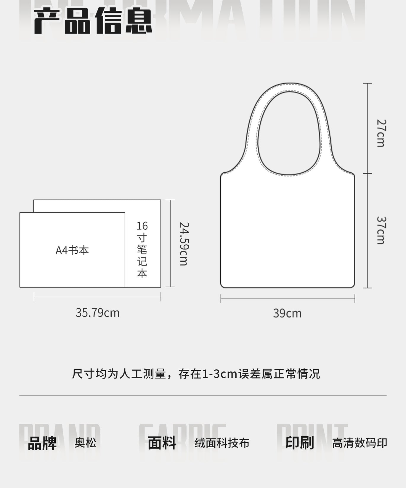 Latte Friends Canvas Shoulder Bag