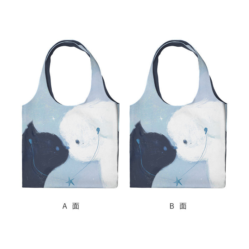 Listening Together Canvas Shoulder Bag