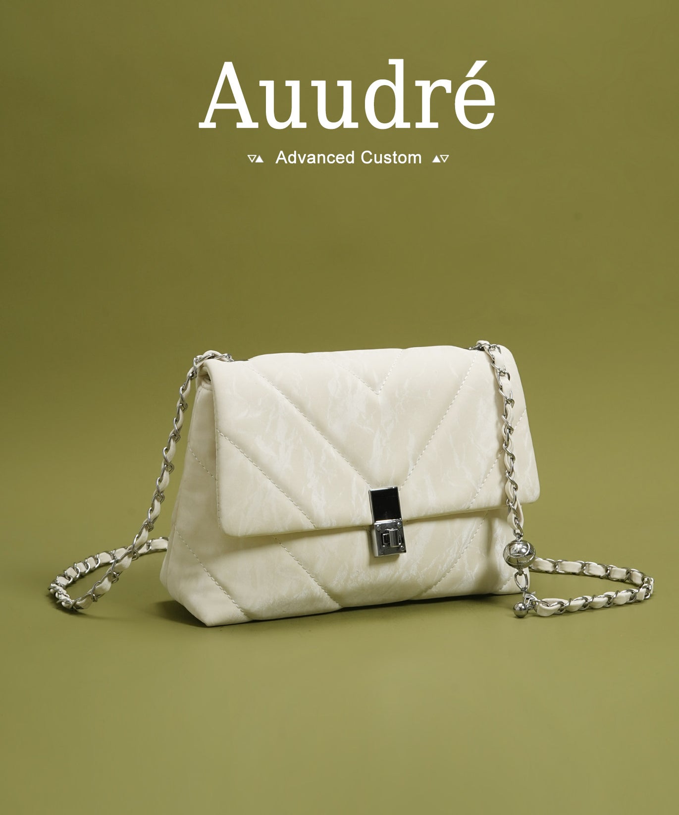 Marshmallow Chain Bag — Quilted