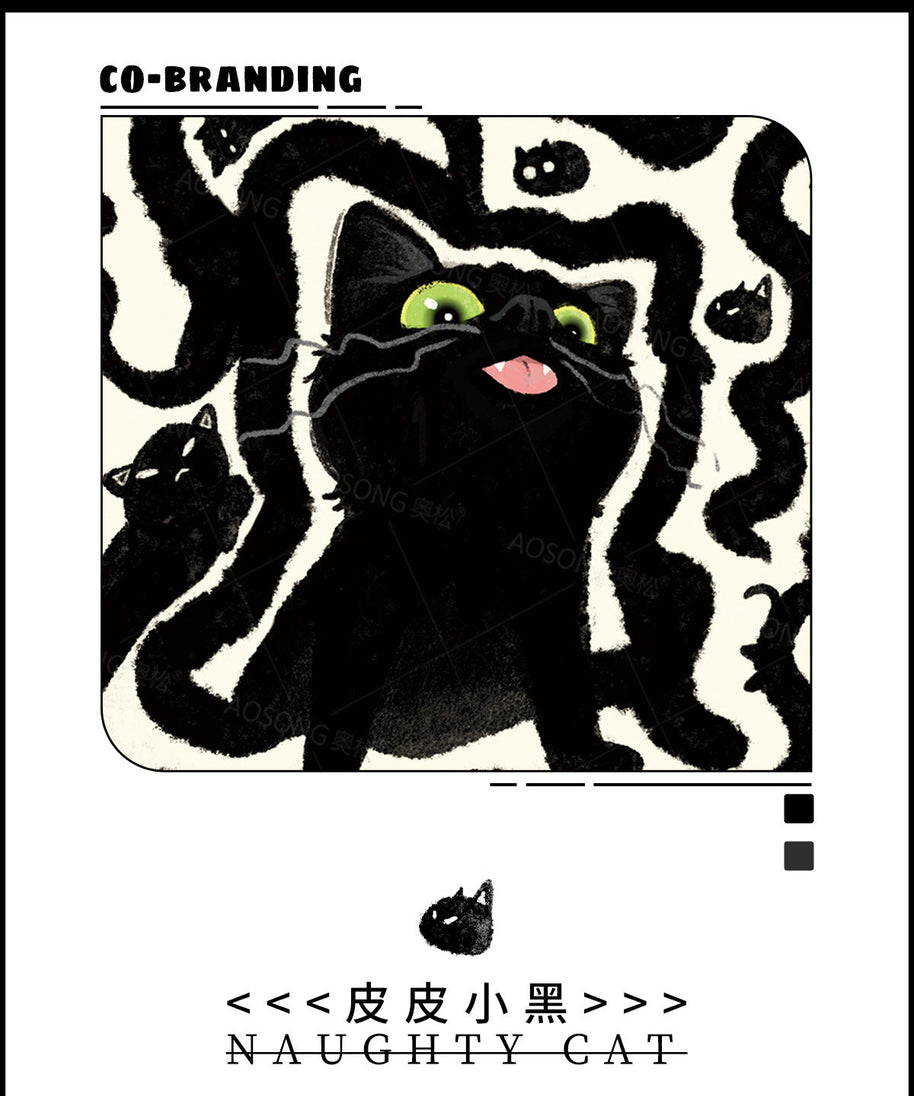 Little Black Canvas Card Wallet