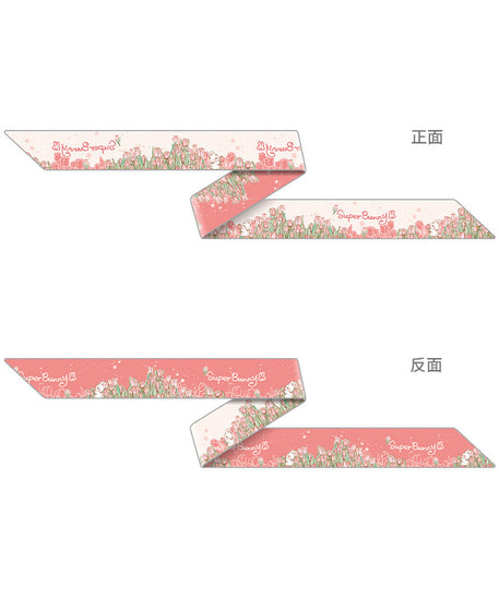 Tulip Field Silk Scarf