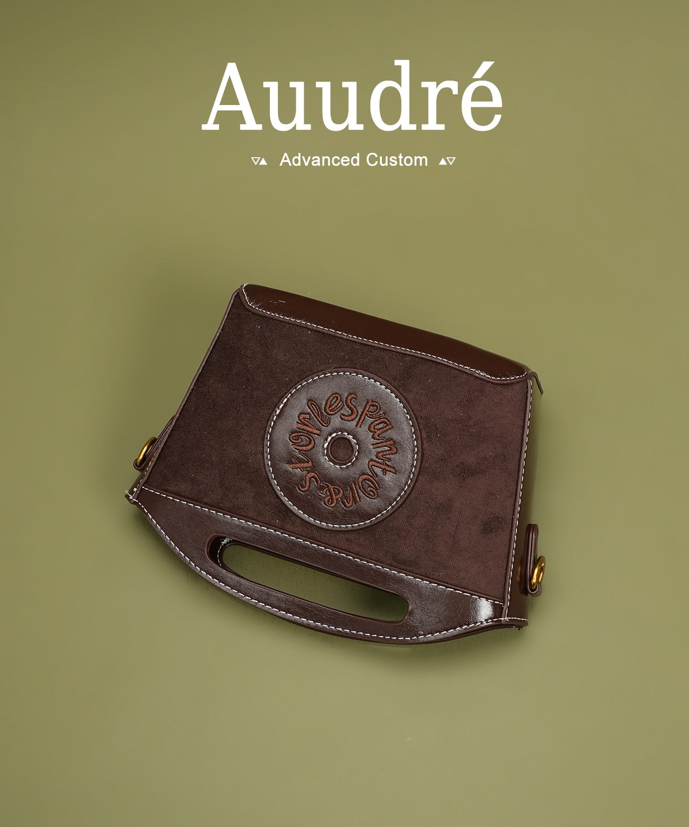 Cinder Pebbled Handbag