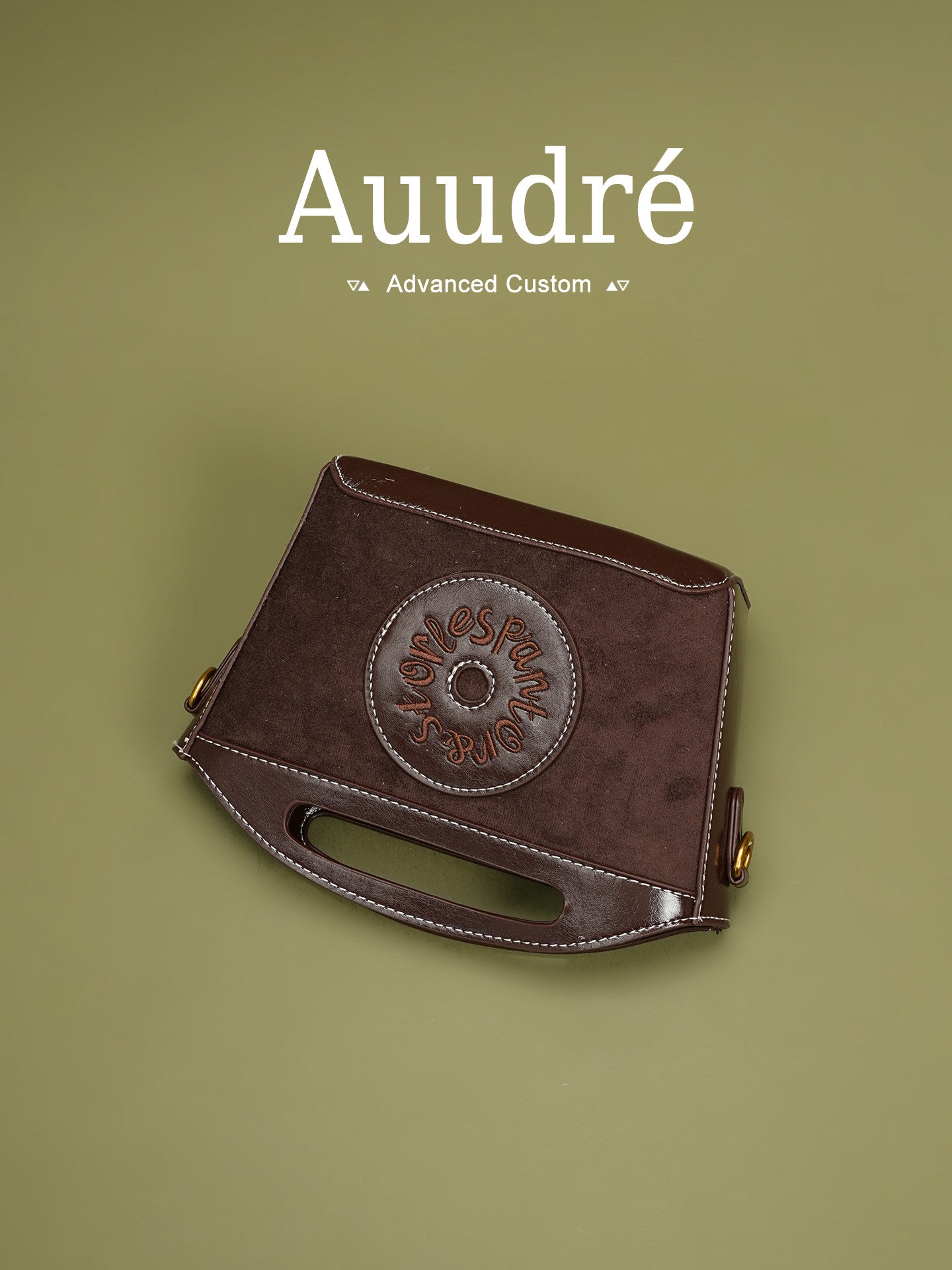 Cinder Pebbled Handbag
