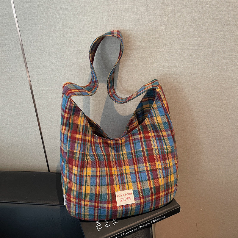 Thistle Canvas Shoulder Bag
