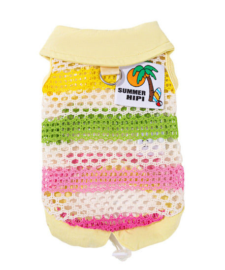 Striped Knit Pet Vest