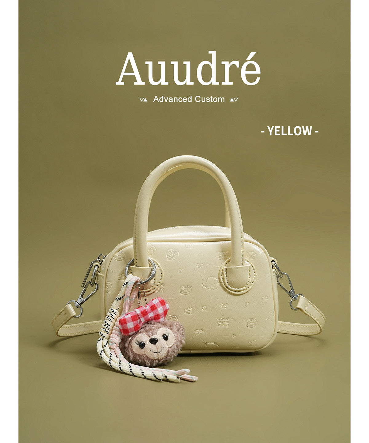 Rosette Bowling Bag — Pebbled