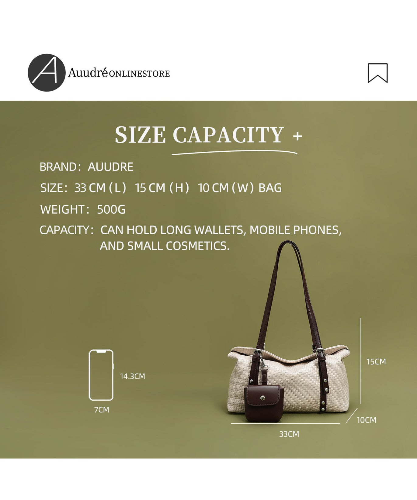 Willow Shoulder Bag — Woven