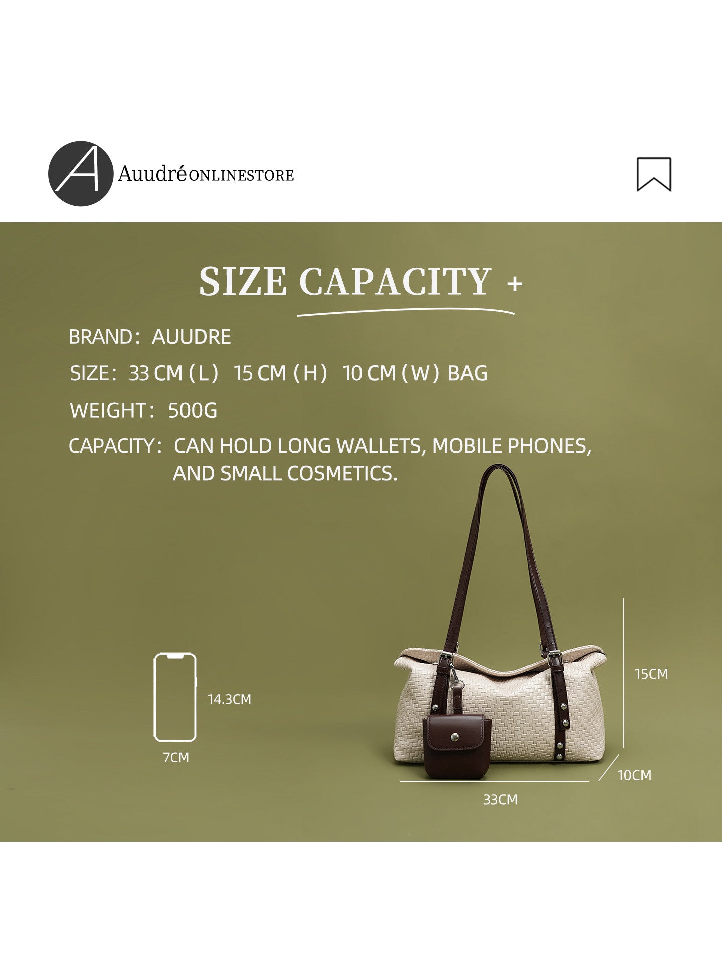 Willow Shoulder Bag — Woven