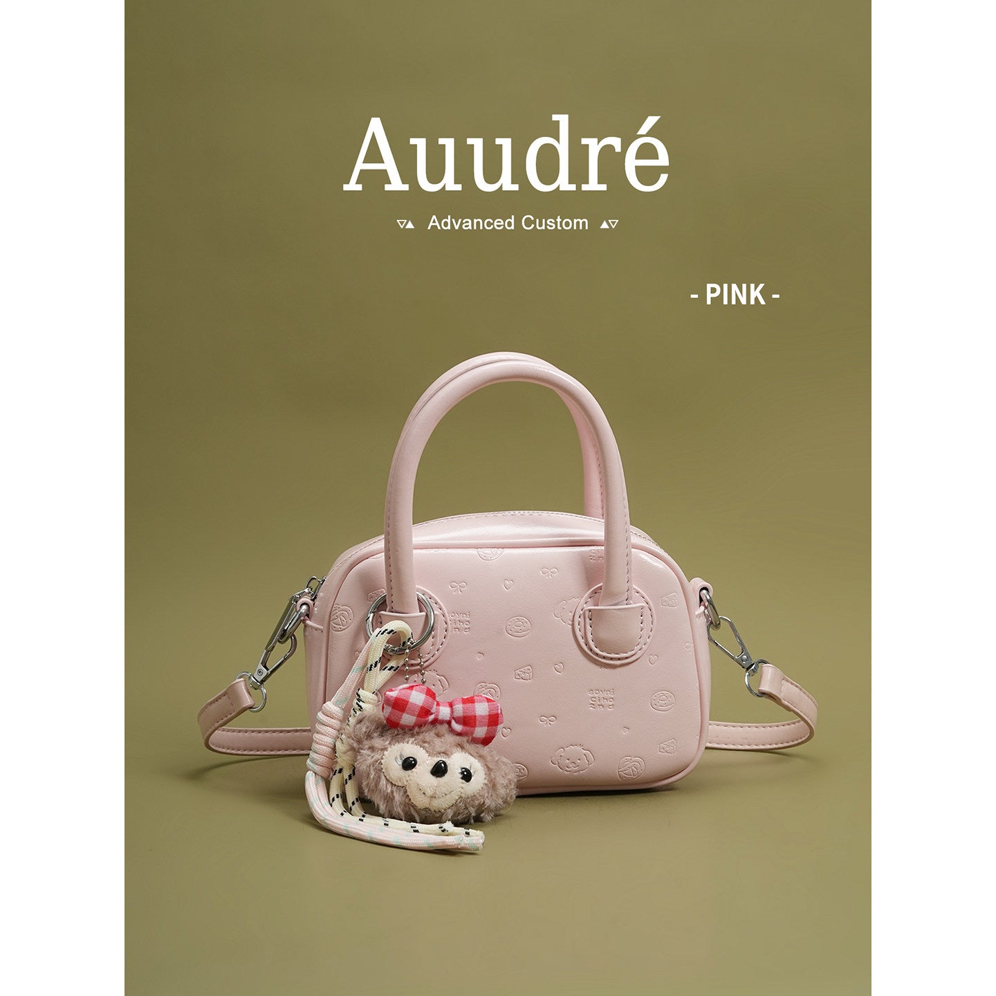 Rosette Bowling Bag — Pebbled