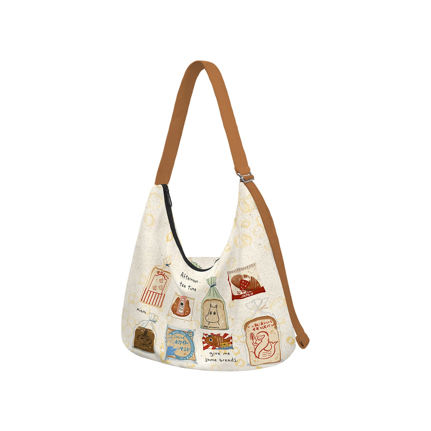 Bread Canvas Shoulder Bag
