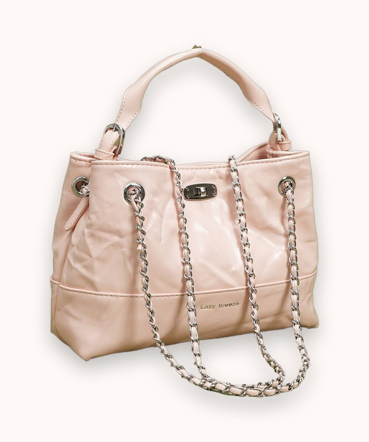 Frost Pebbled Shoulder Bag
