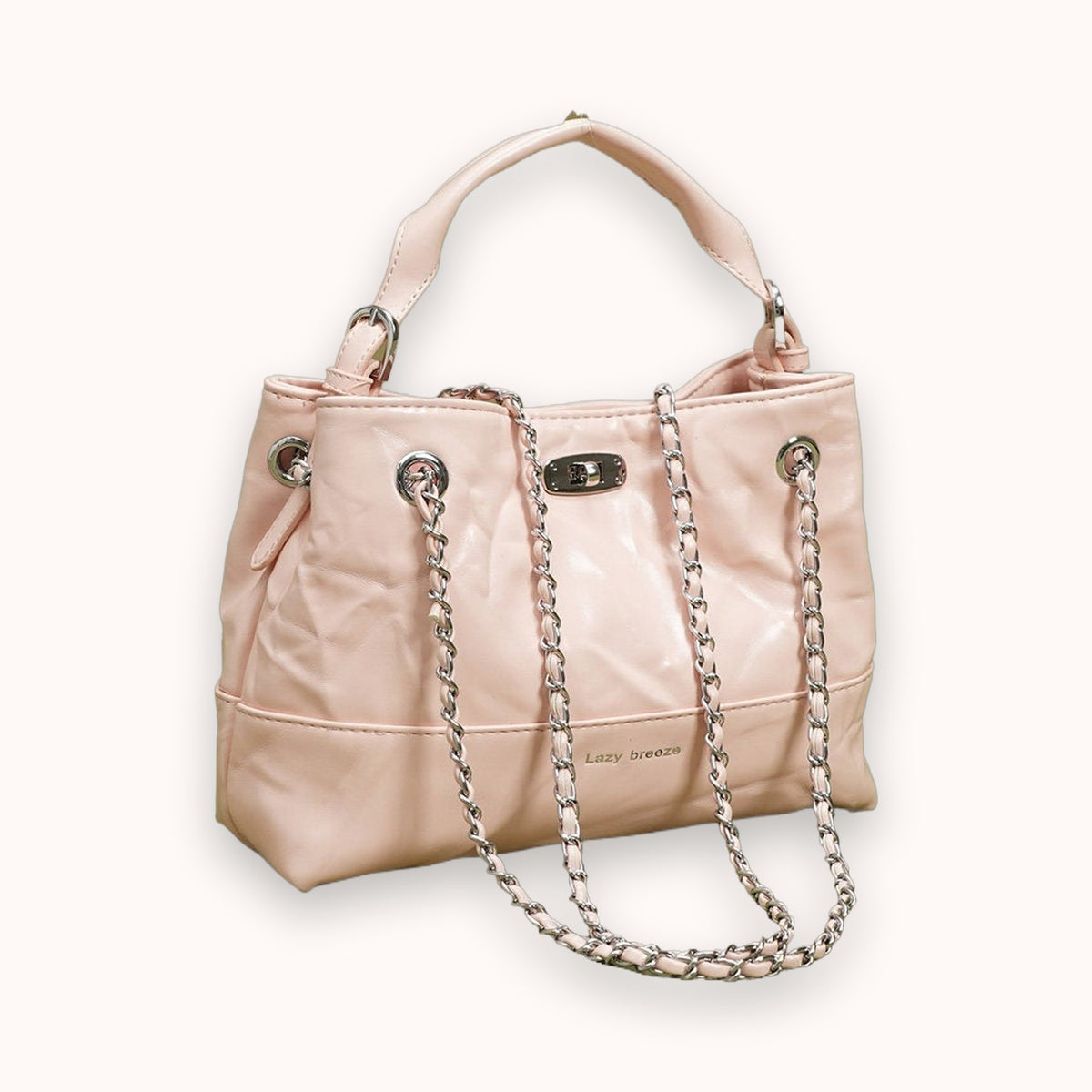 Frost Pebbled Shoulder Bag