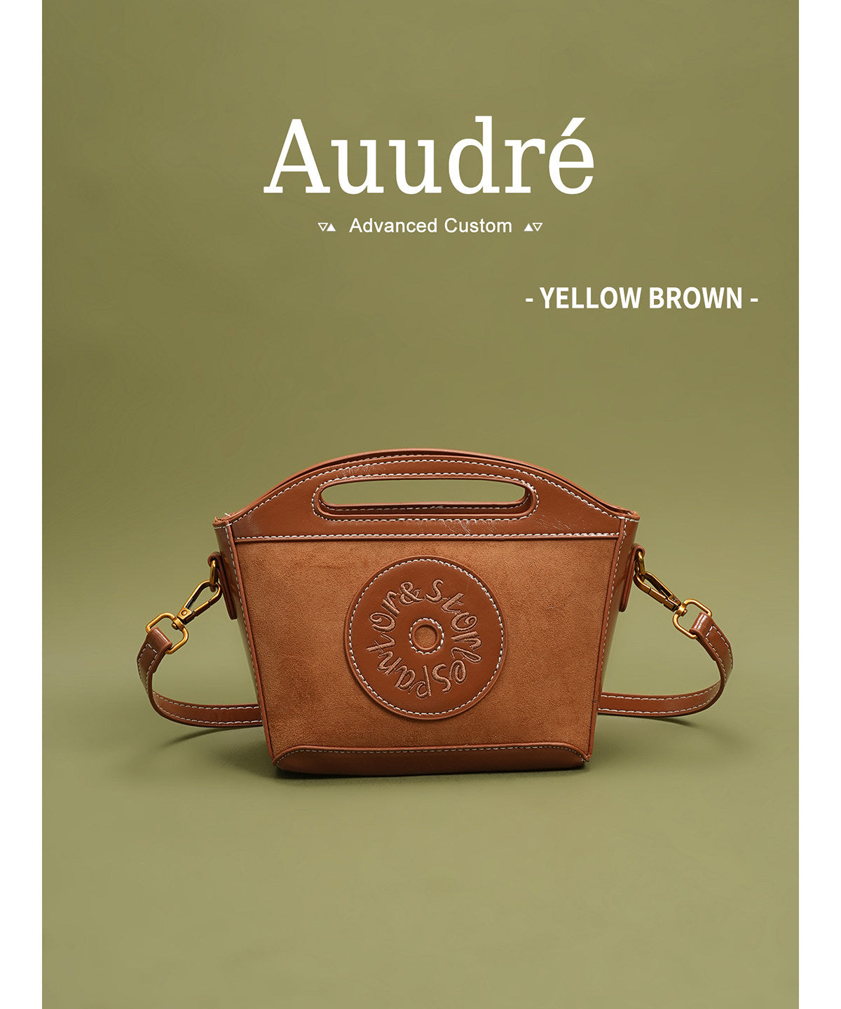Cinder Pebbled Handbag