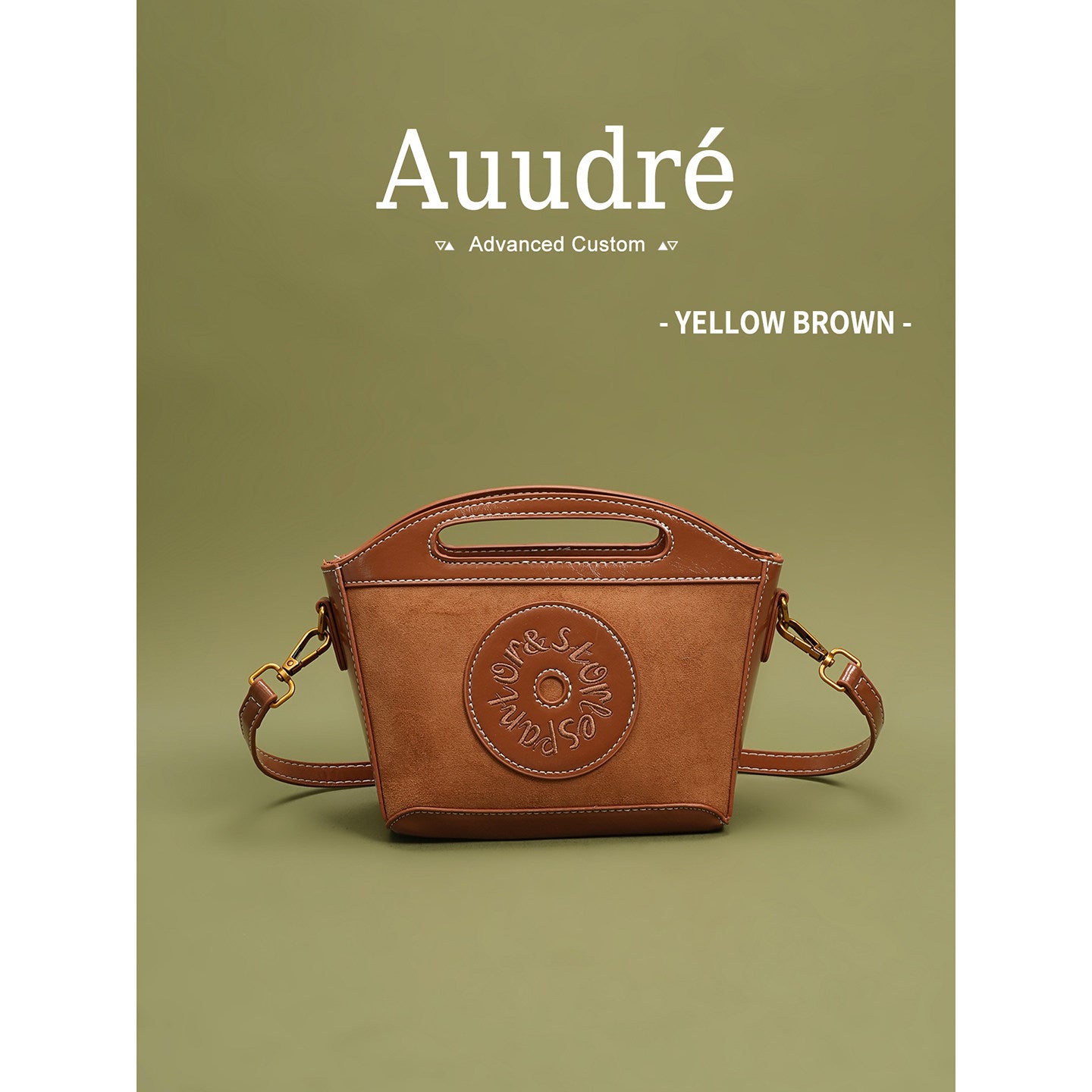 Cinder Pebbled Handbag