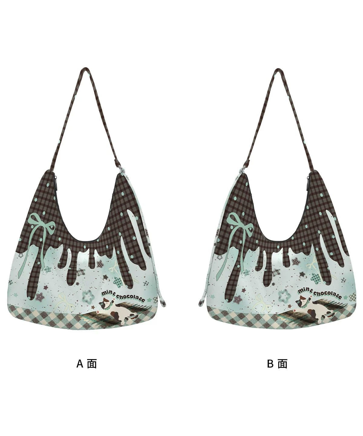 Calico Cat Canvas Crossbody Bag