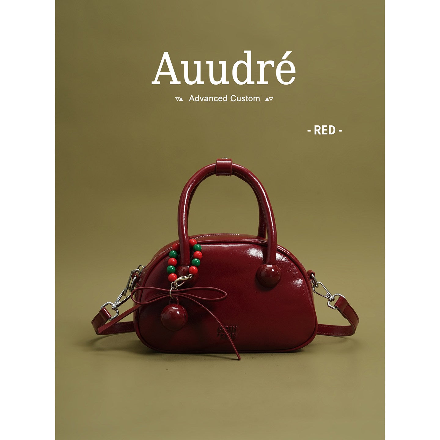 Cherry Patent Handbag