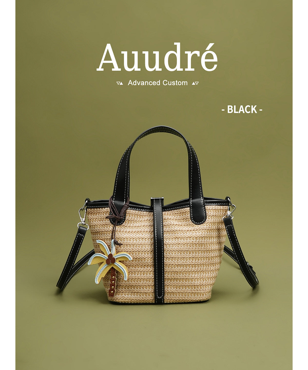 Harbour Mini Tote — Straw