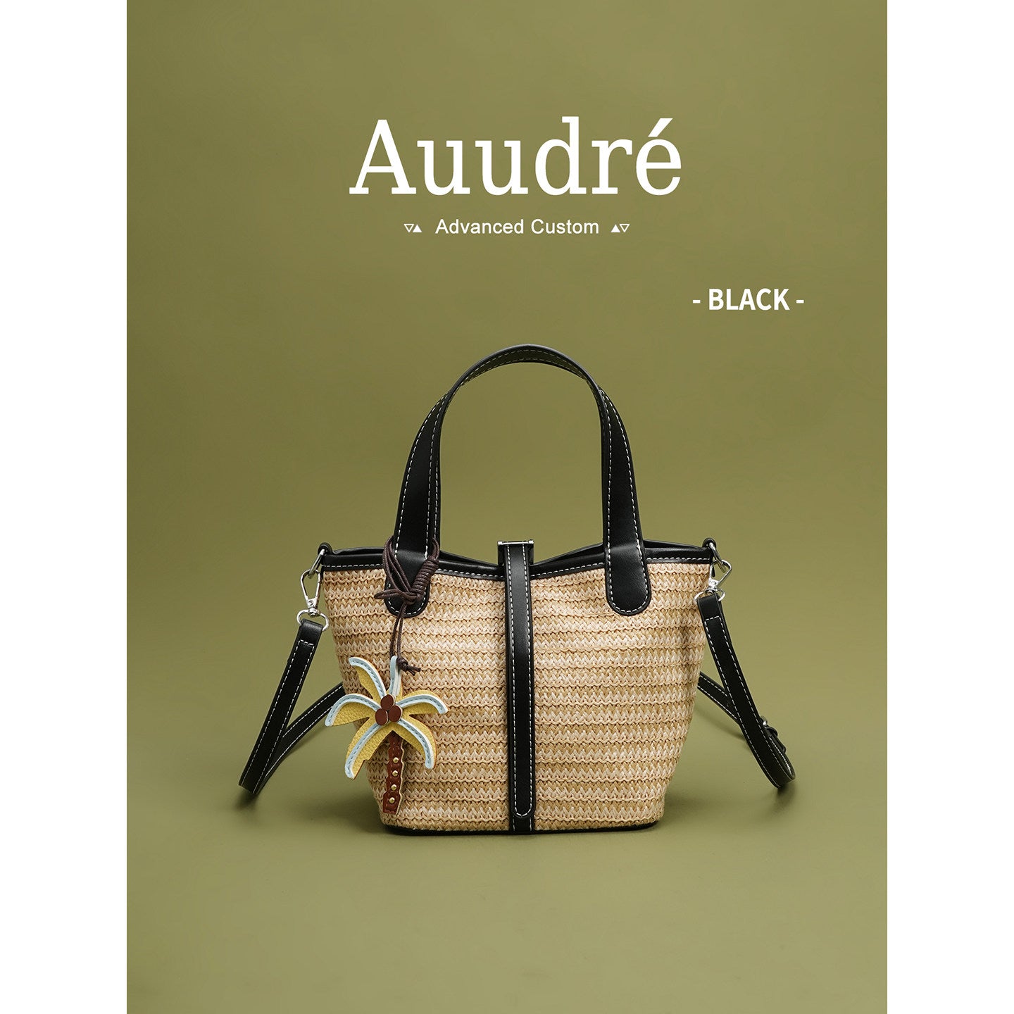 Harbour Mini Tote — Straw