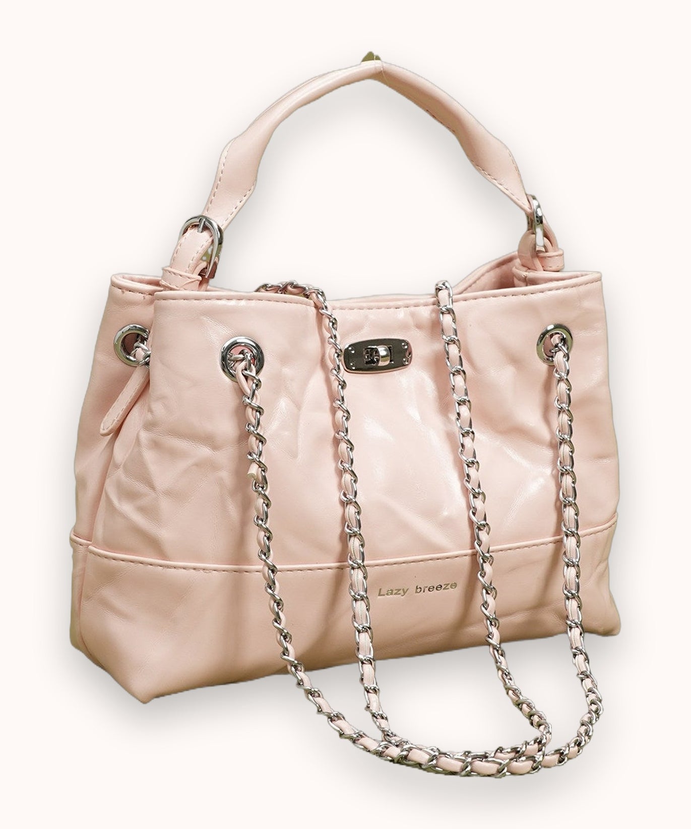 Frost Pebbled Shoulder Bag