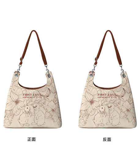 First Love Garden Canvas Shoulder Bag