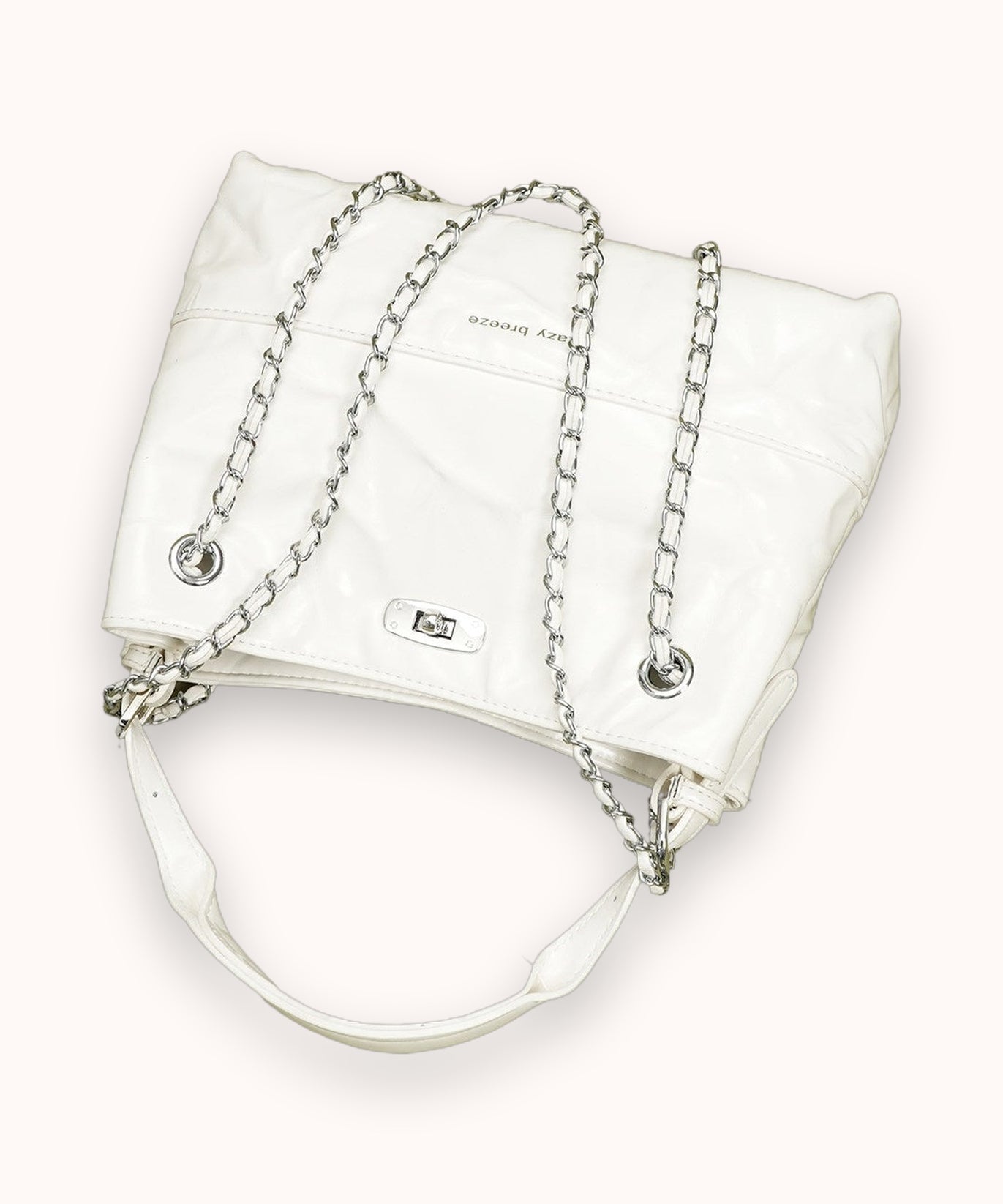 Frost Pebbled Shoulder Bag
