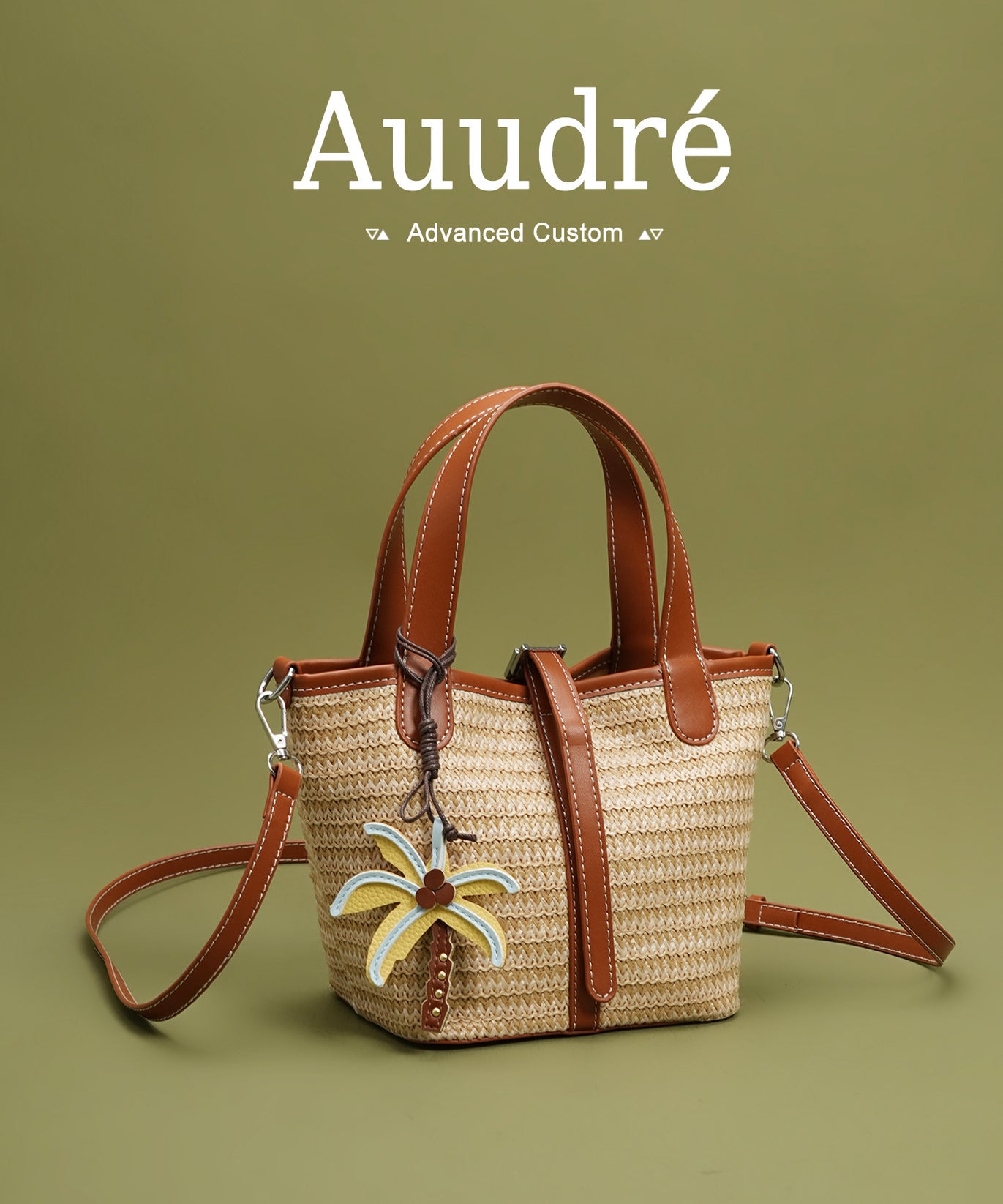 Harbour Mini Tote — Straw