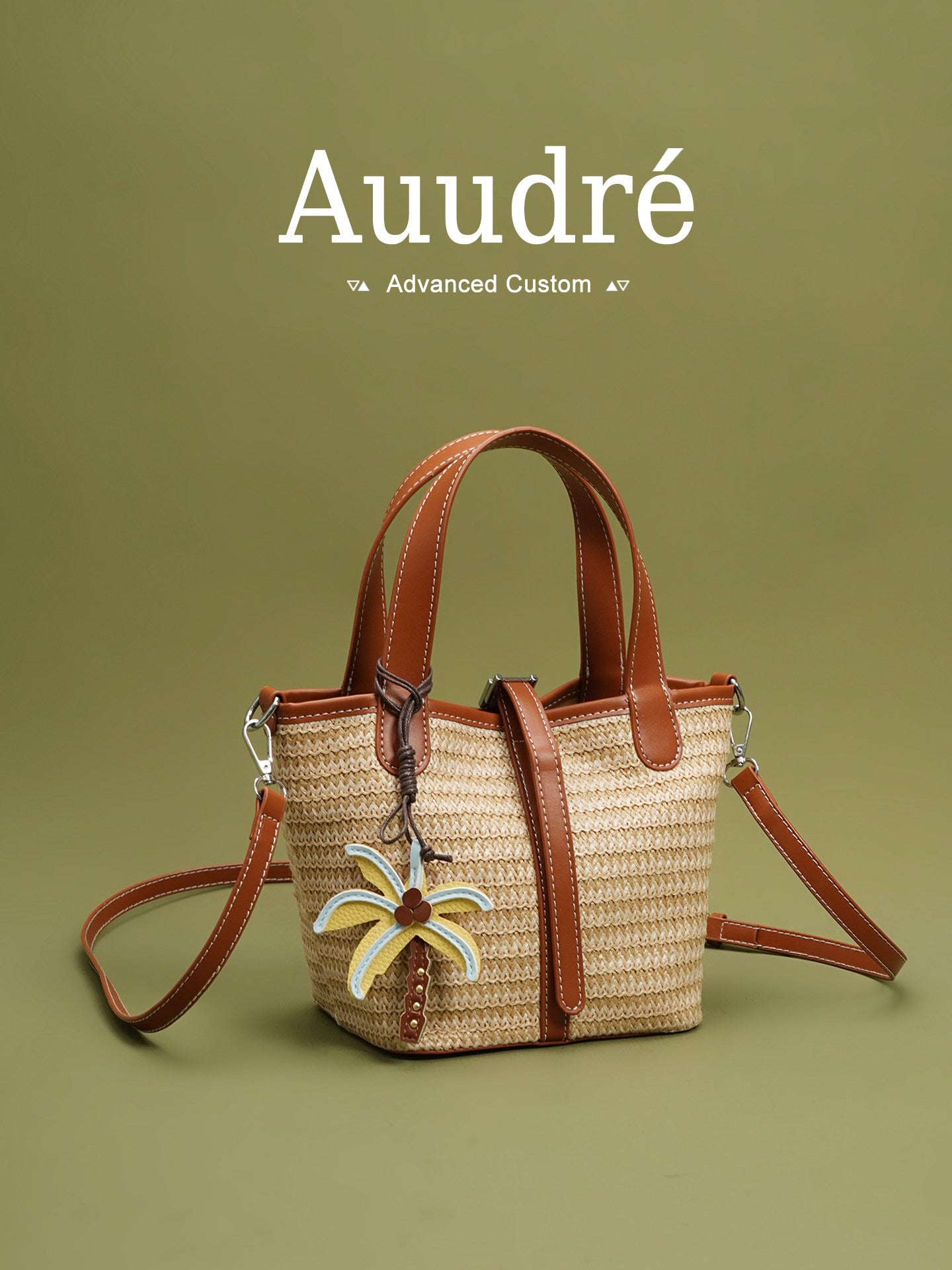 Harbour Mini Tote — Straw