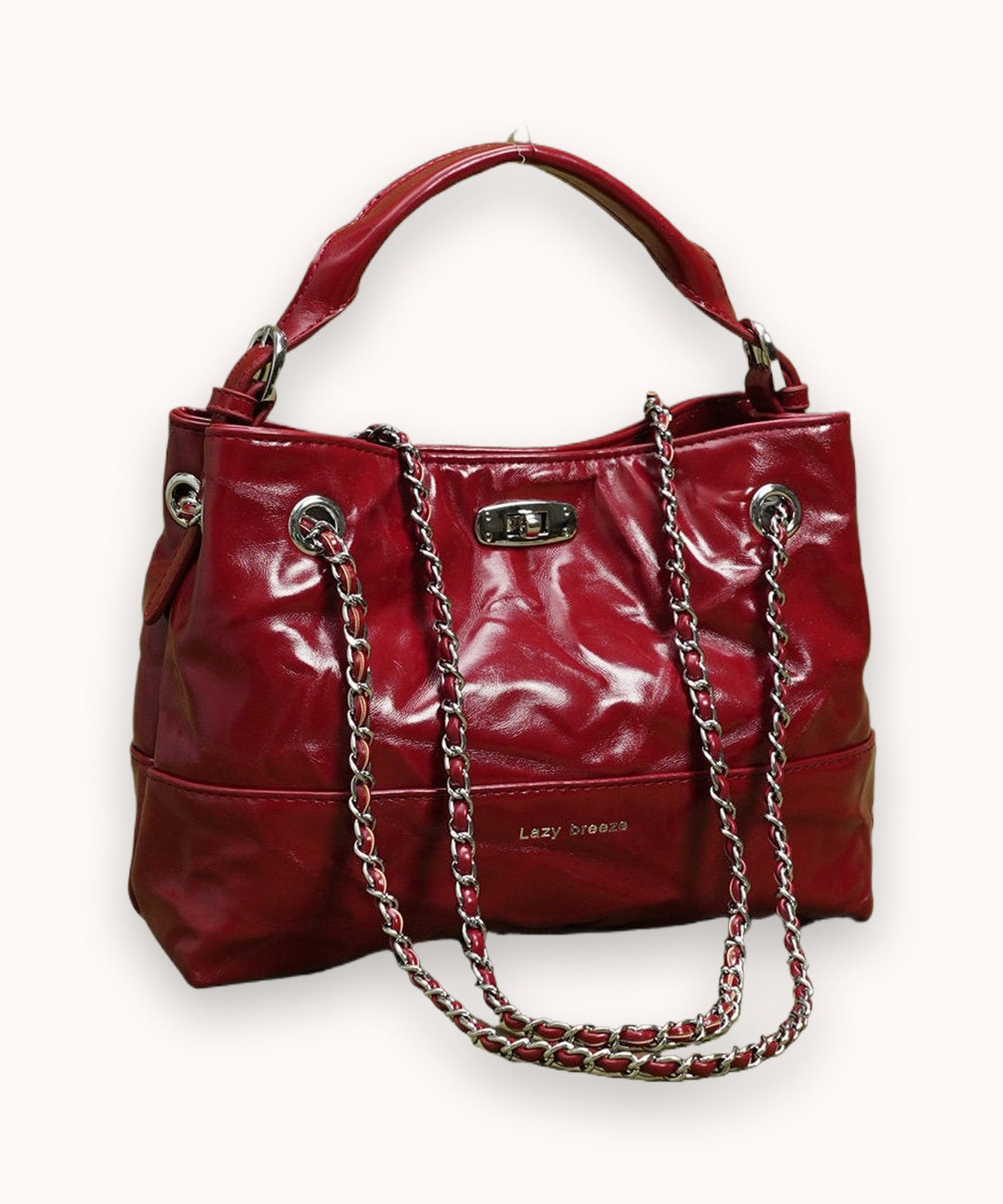 Frost Pebbled Shoulder Bag