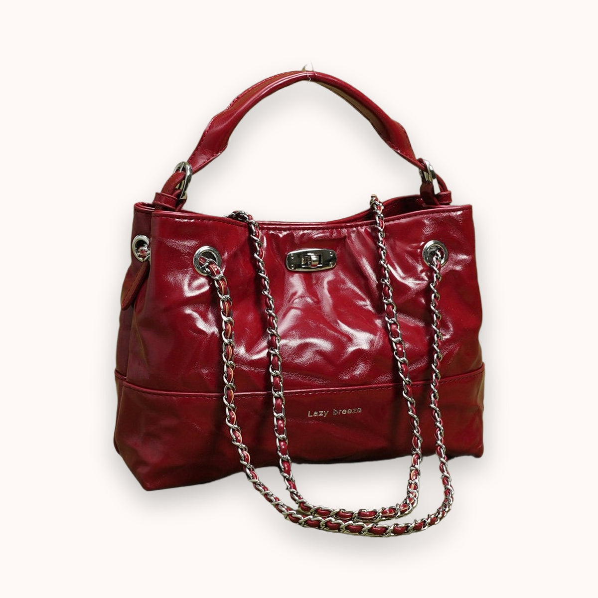 Frost Pebbled Shoulder Bag