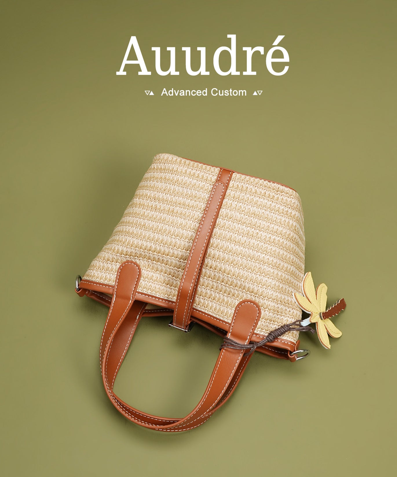 Harbour Mini Tote — Straw