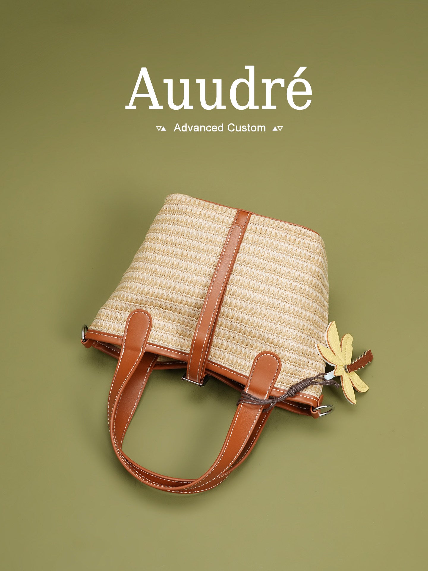 Harbour Mini Tote — Straw