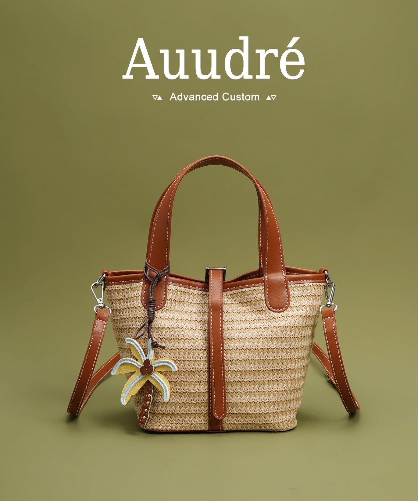 Harbour Mini Tote — Straw