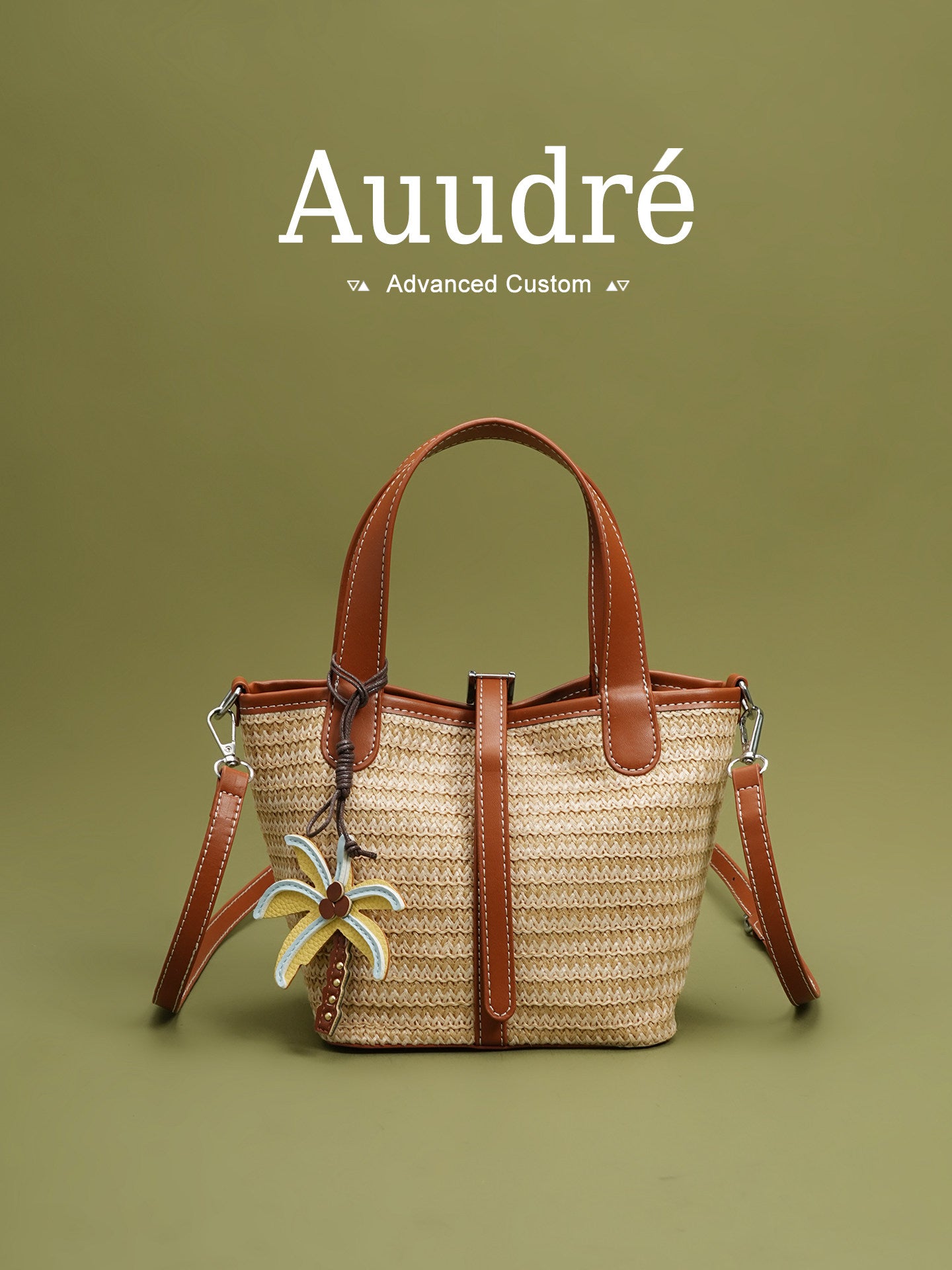 Harbour Mini Tote — Straw
