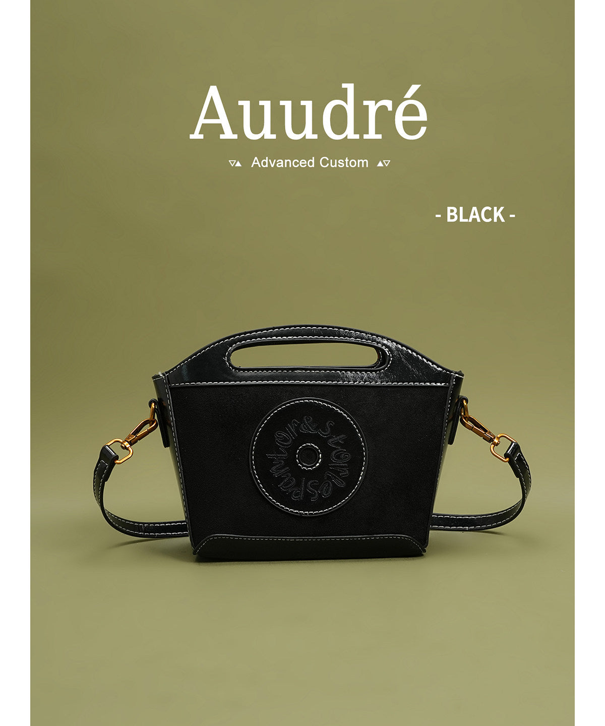Cinder Pebbled Handbag