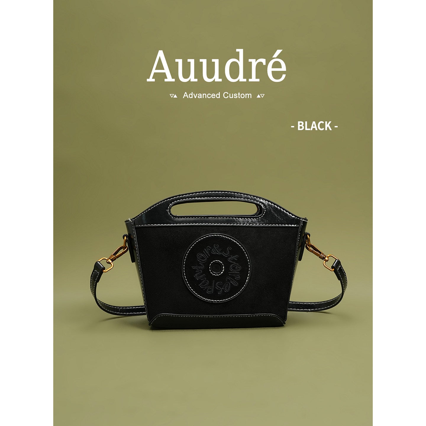Cinder Pebbled Handbag