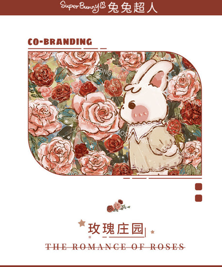 Rose Manor Canvas Tote