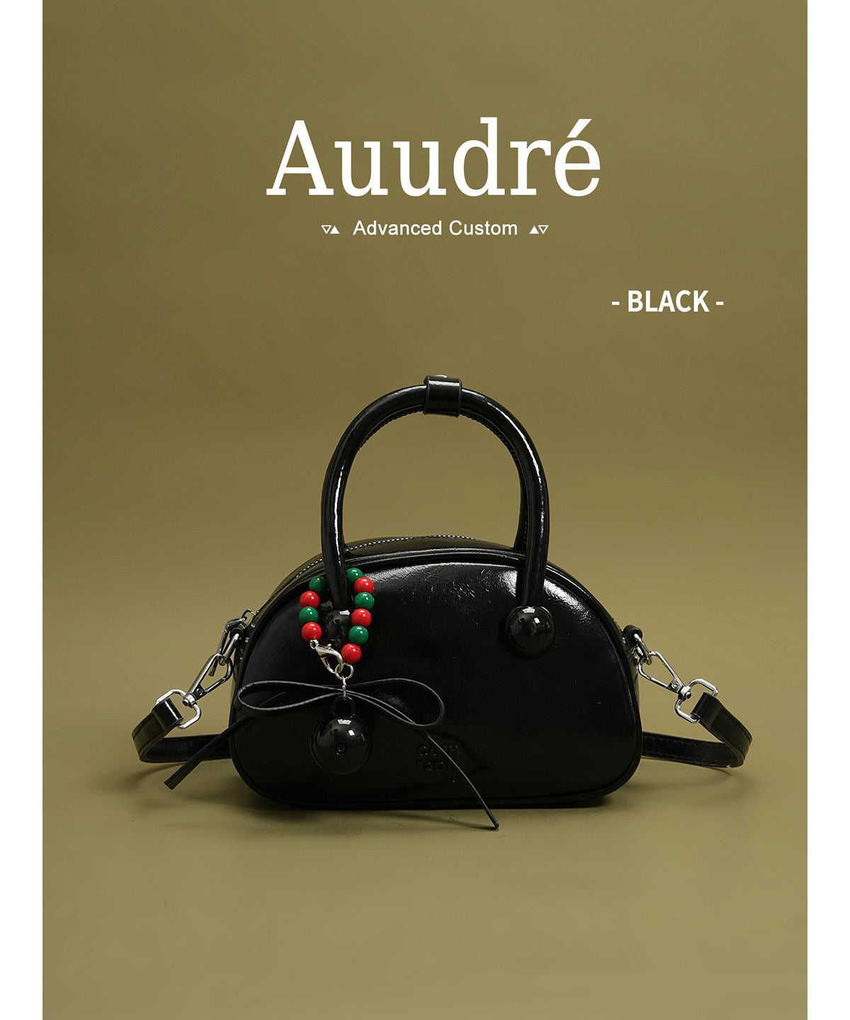 Cherry Patent Handbag