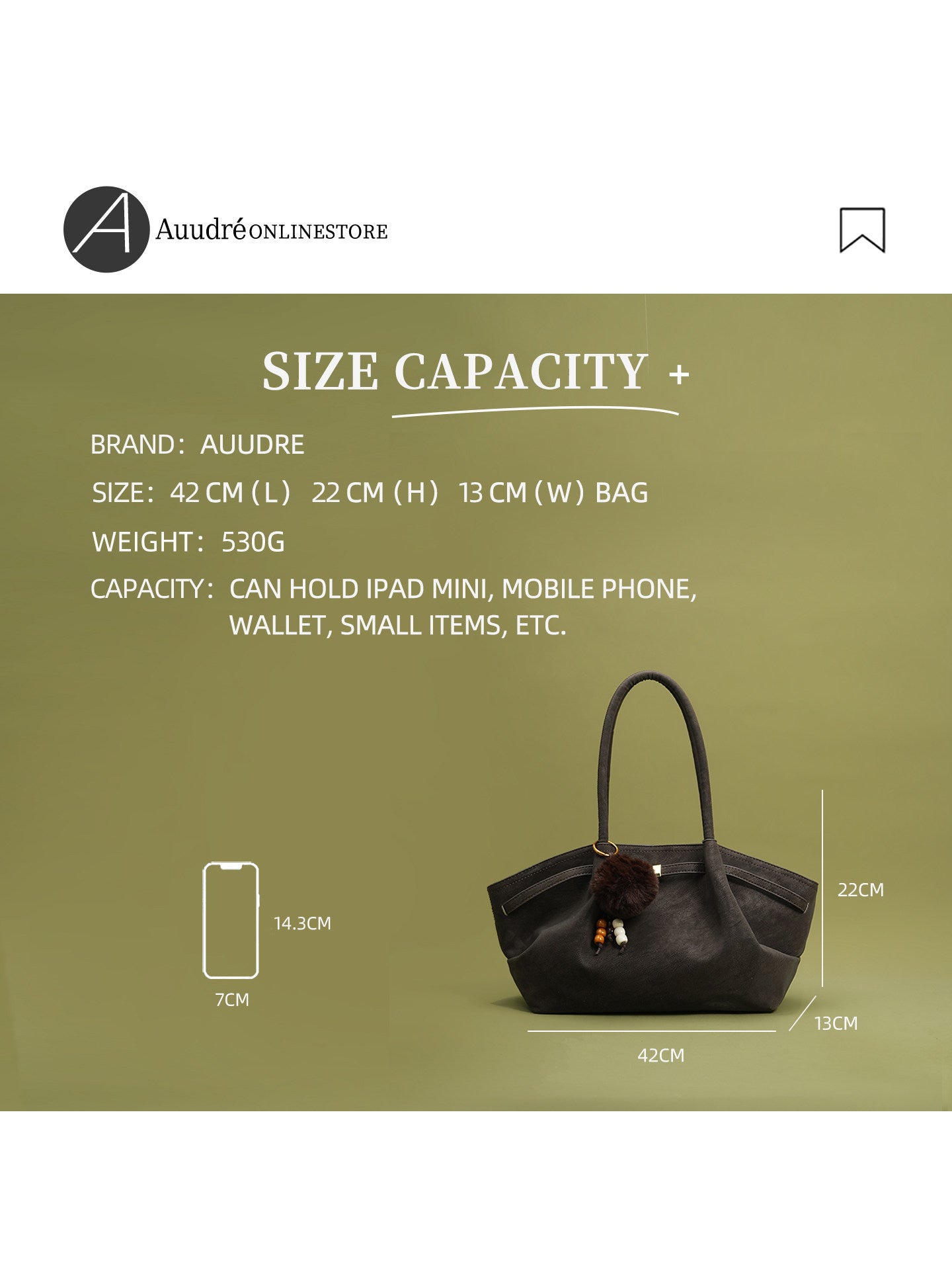 Walnut Tote — Grained