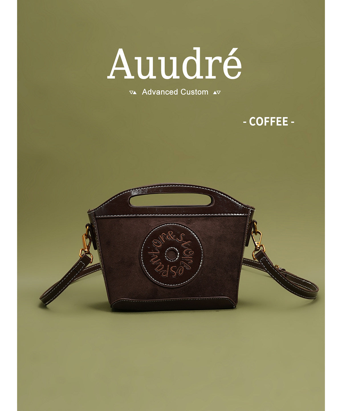 Cinder Pebbled Handbag