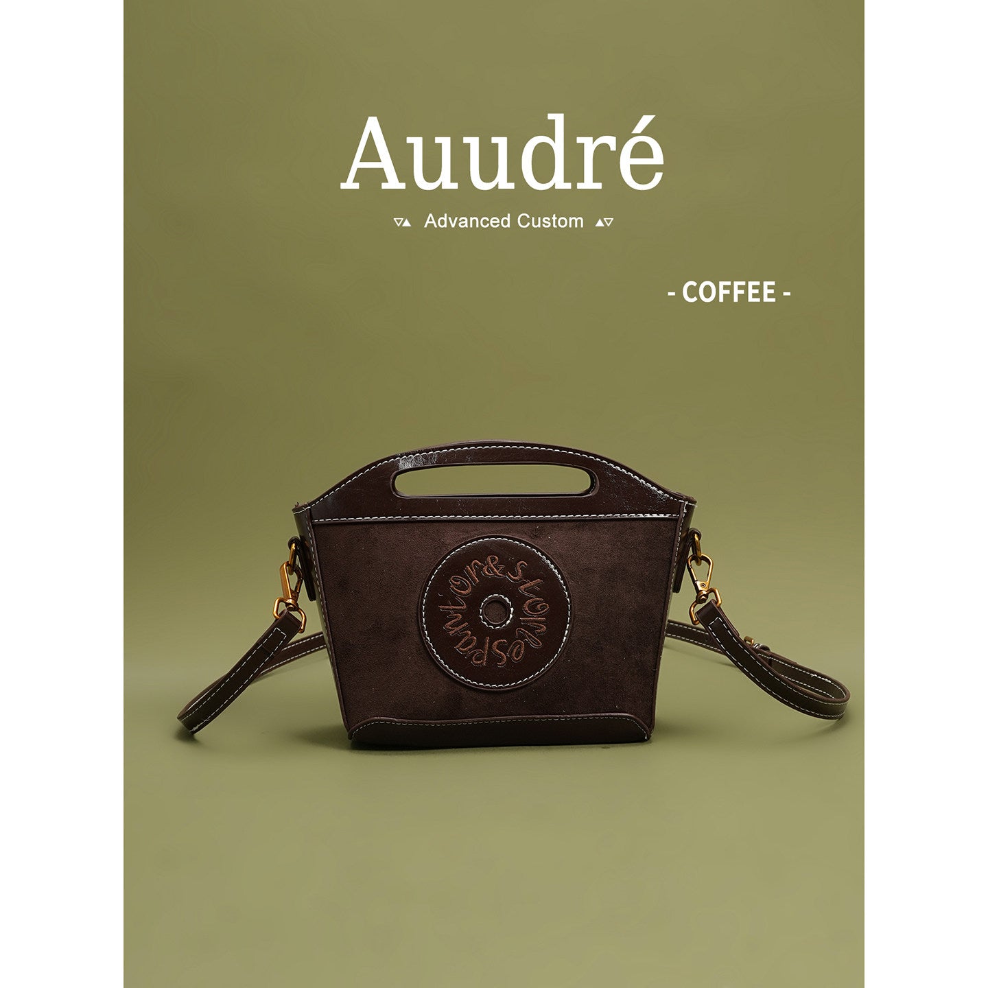 Cinder Pebbled Handbag