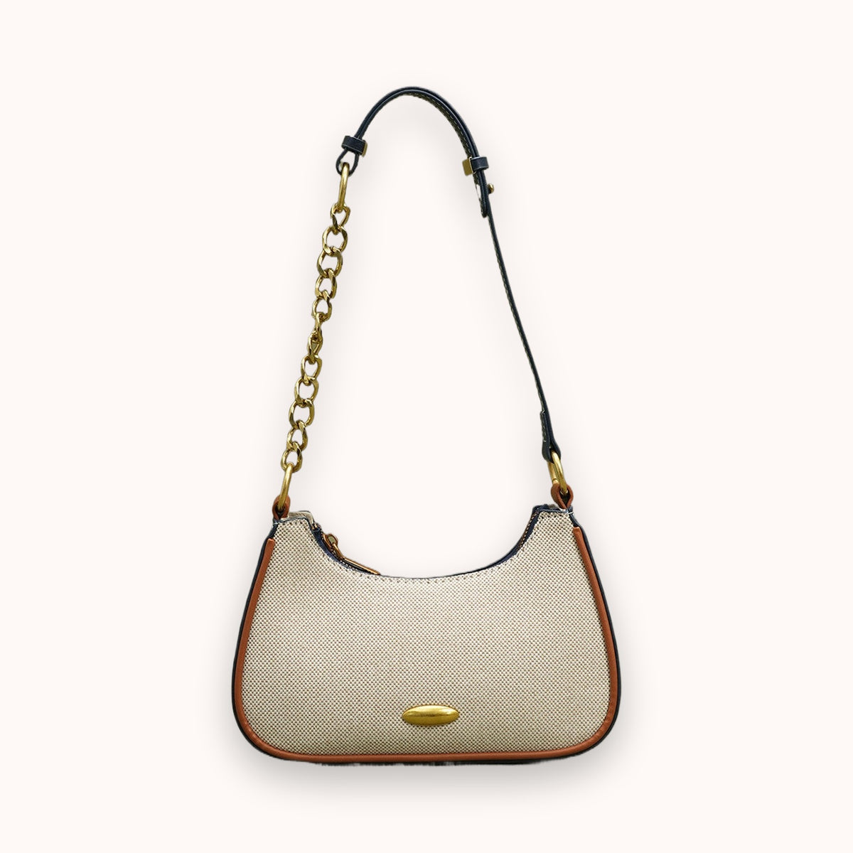 Sable Canvas Shoulder Bag
