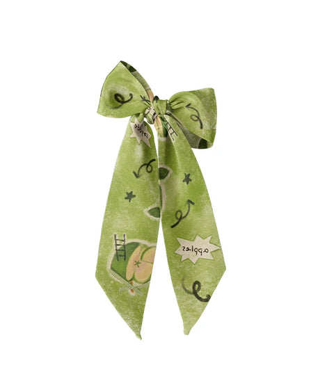 Green Apple Silk Scarf